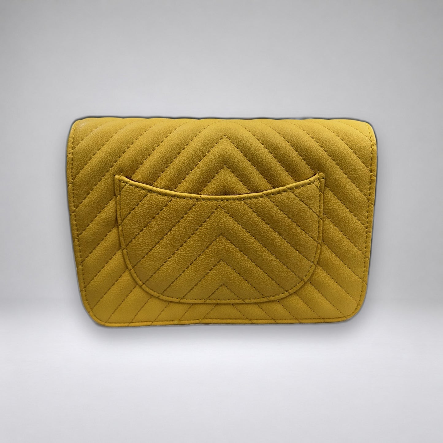 Chevron Quilted Flap Bag