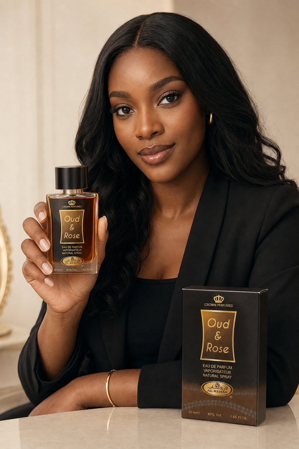 Oud & Rose Eau de Parfum by Al-Rehab