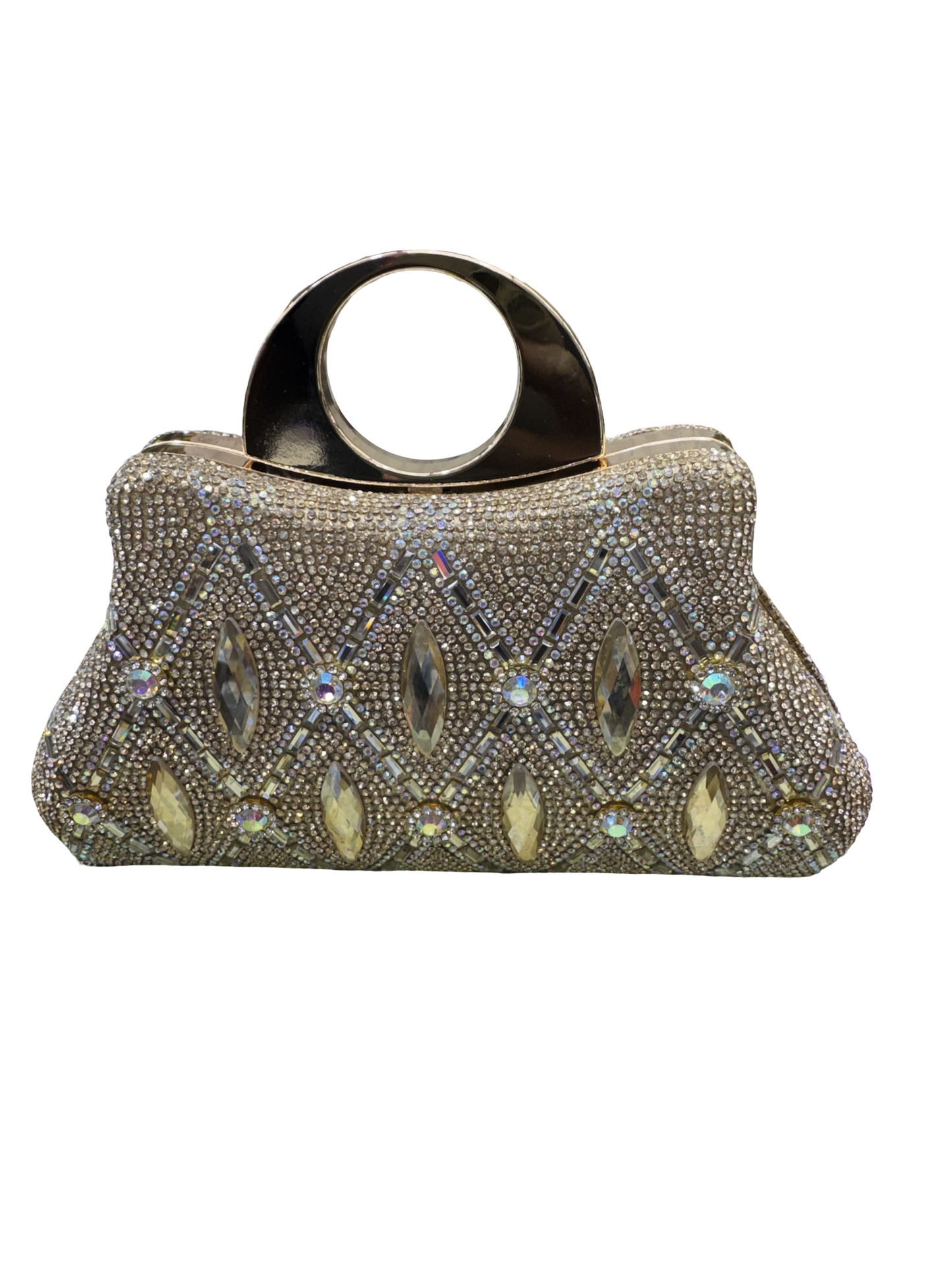 Celeste Crystal Evening Clutch